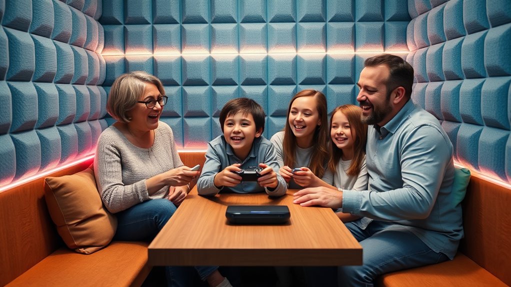 Family Game Night Ideas That Level the Audio Playing Field 7 soundproof gaming room setup