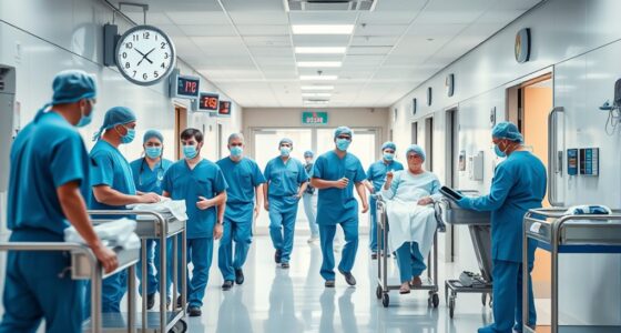 surgery schedule hour by hour