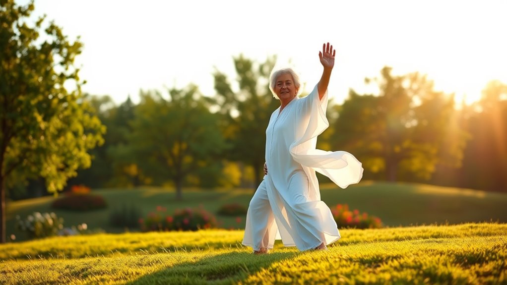 tai chi enhances balance and confidence