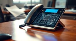 telephones with captions explained