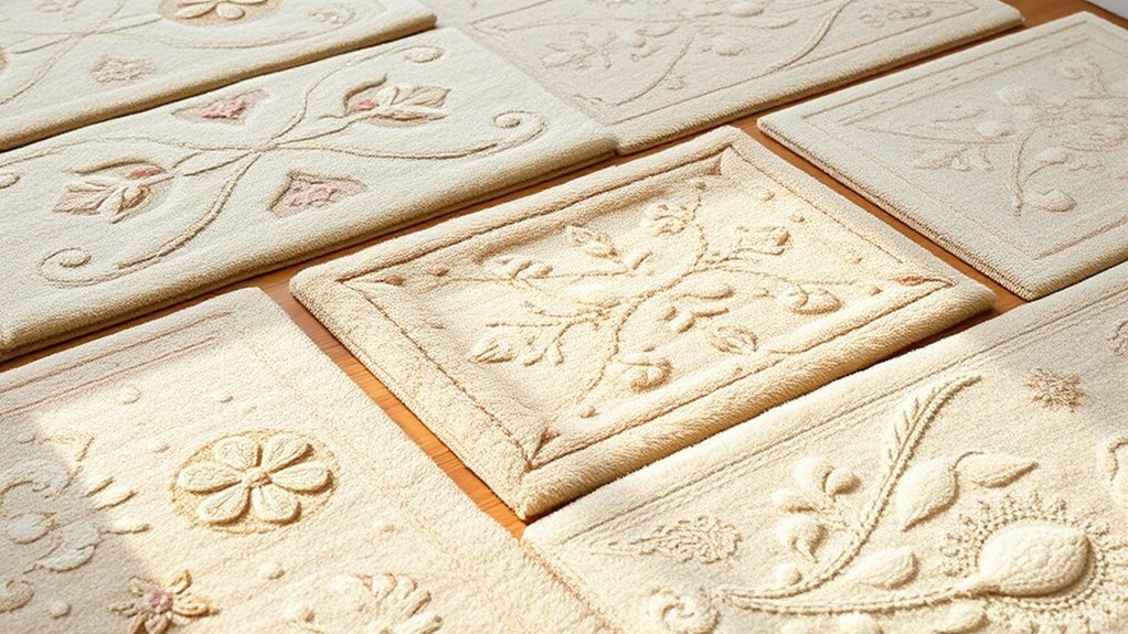 top hypoallergenic silk wool carpets