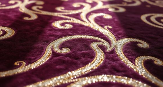 top metallic accent silk rugs