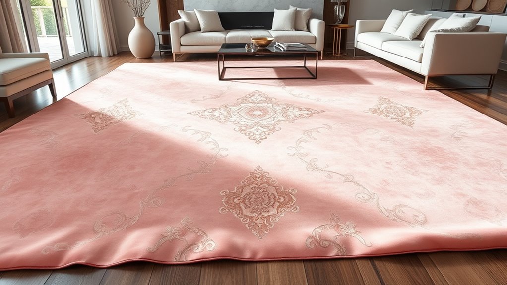 top pink silk rug picks