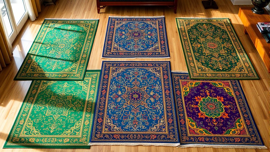 top reversible silk rugs