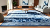 top yilong blue rugs