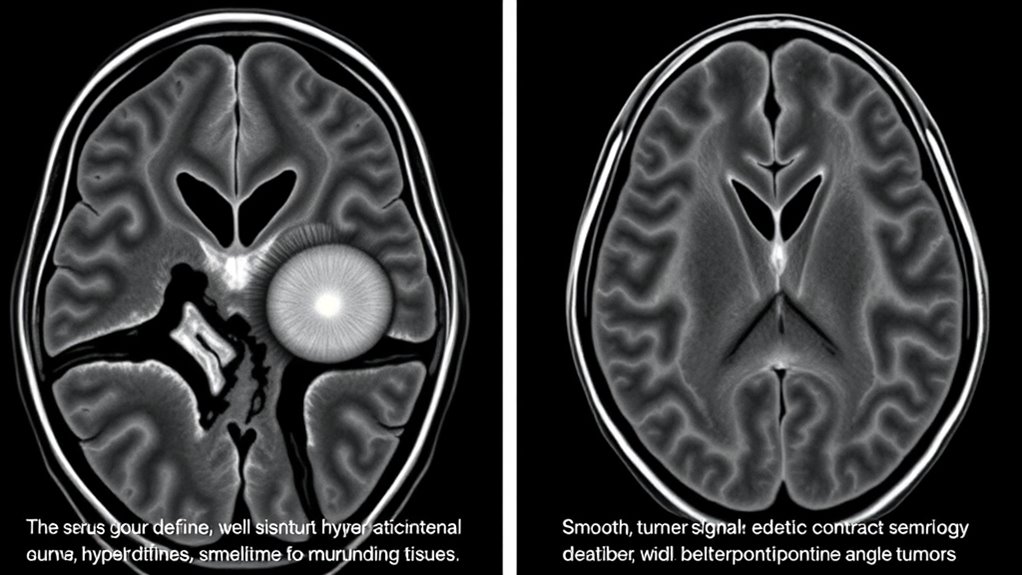 tumor mri signal differences