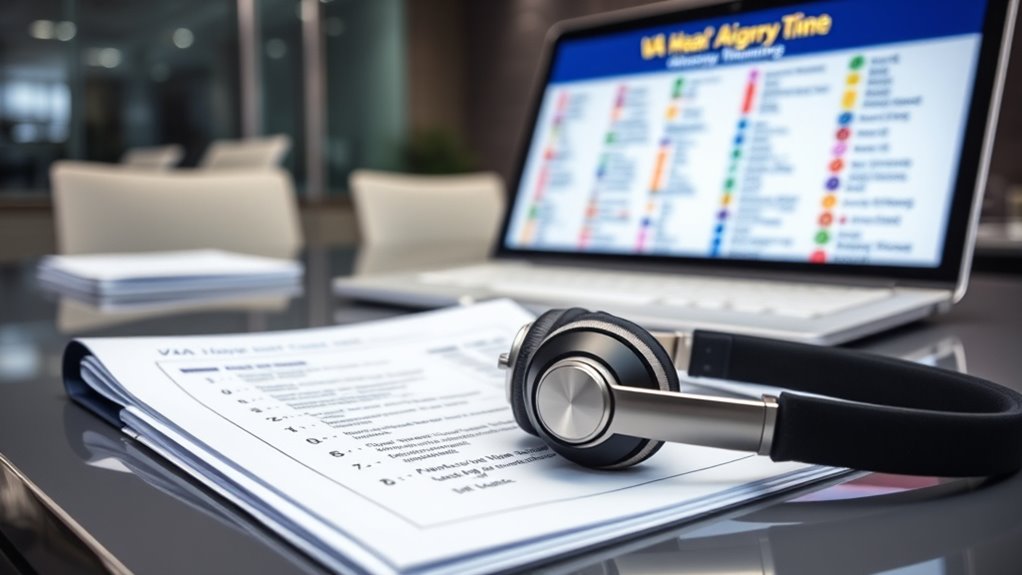 understanding va hearing terminology