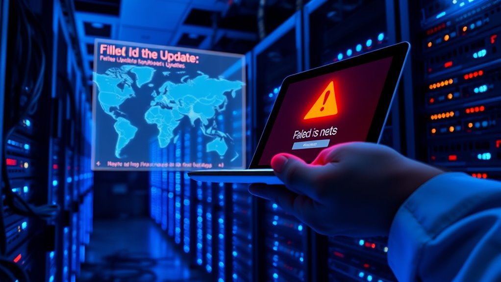 update failure recovery challenges