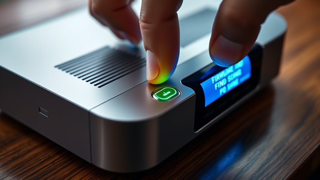 update firmware for better performance