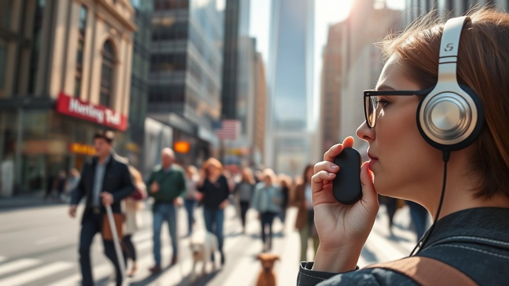 urban navigation with voice