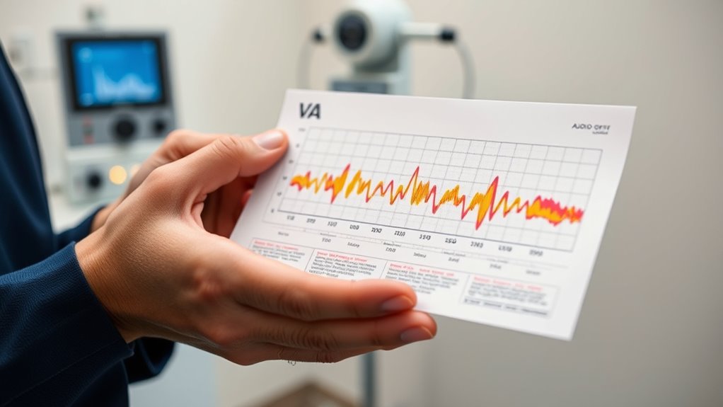 va hearing test interpretation