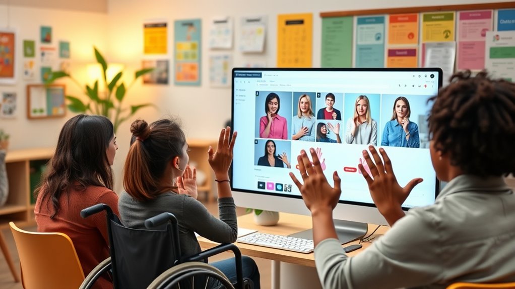 visual asl learning enhancement