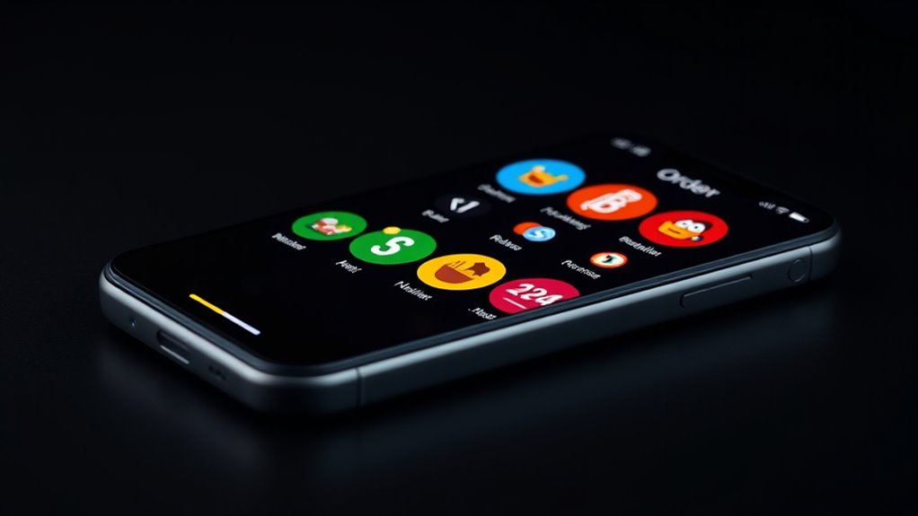 visual order number displays