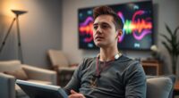 voice biofeedback for deaf