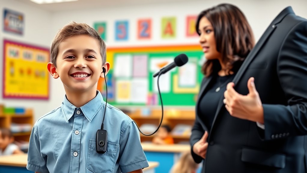 wireless audio transmission for learning