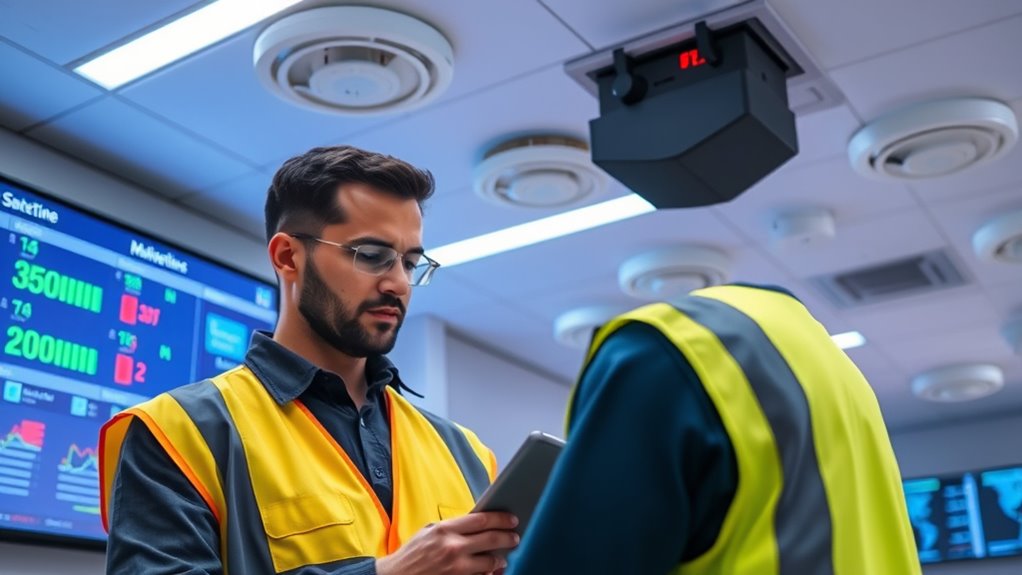 automated maintenance and battery alerts