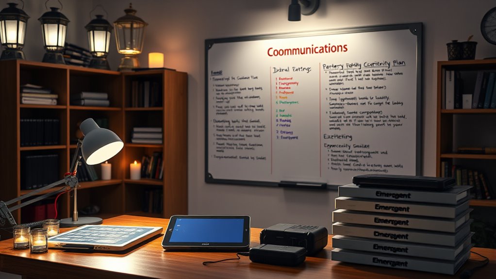 create emergency communication plan
