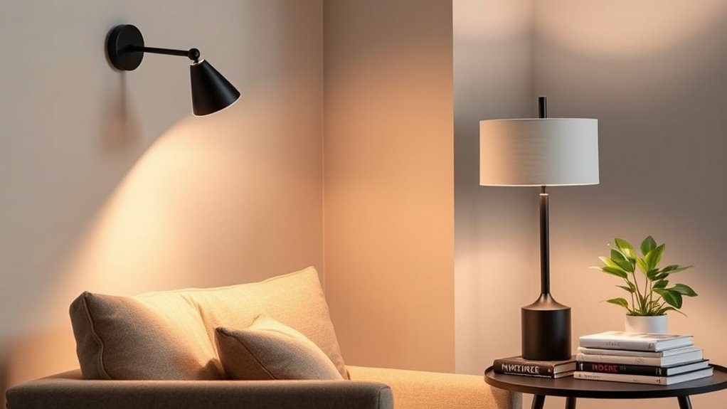 enhance visibility with task lighting