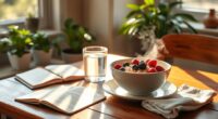 prepare first morning routine