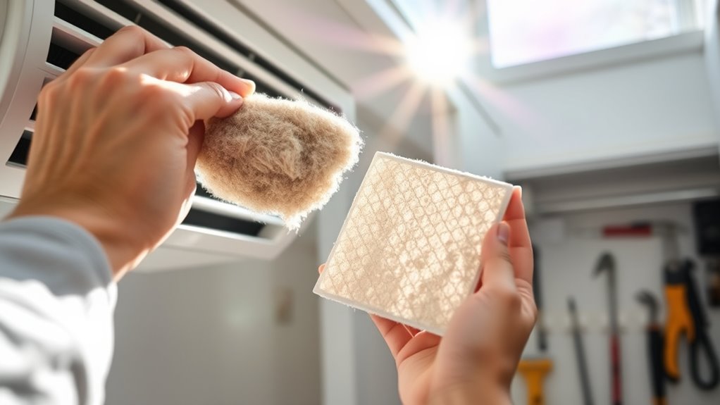 replace air filters regularly