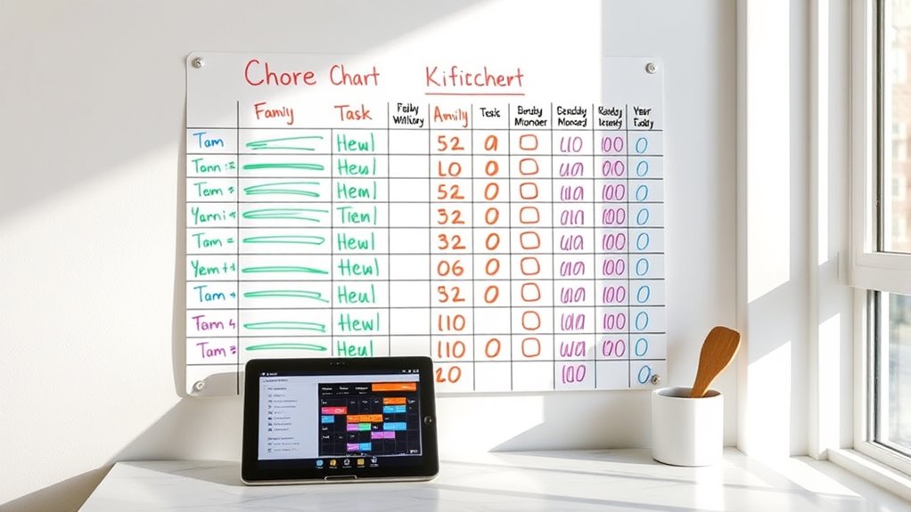 select suitable chore management tools