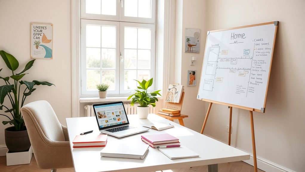 set clear home project goals