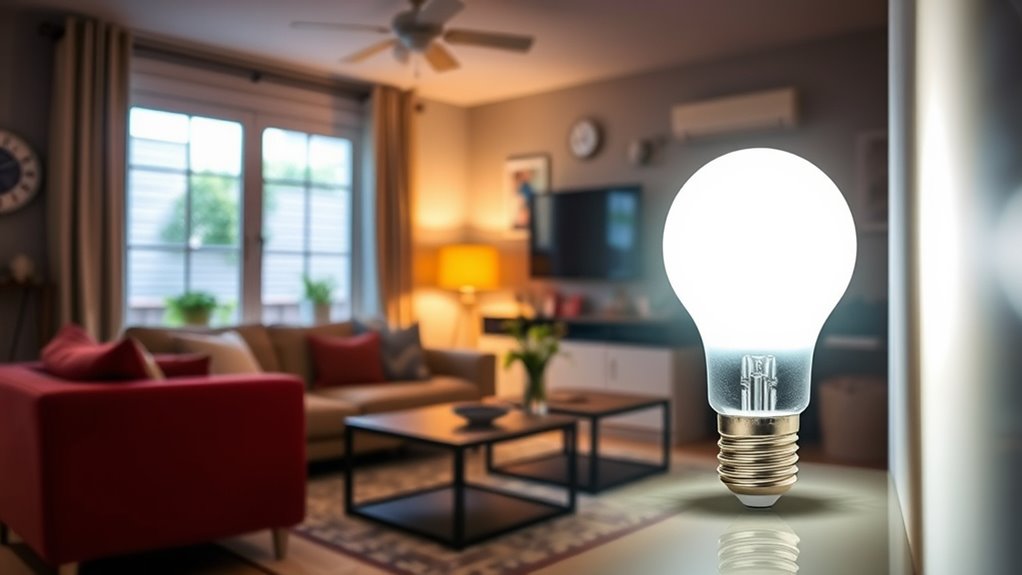upgrade to energy efficient led bulbs