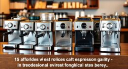 affordable barista quality espresso