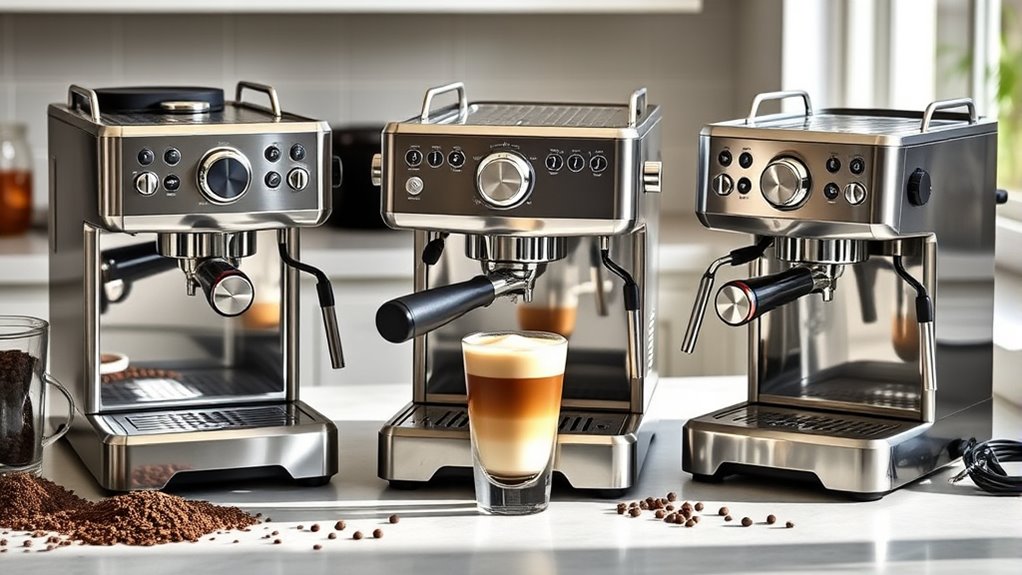 affordable espresso machine features