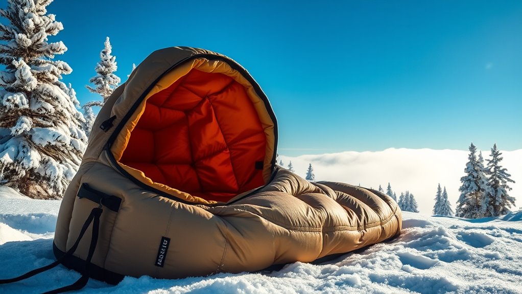 best cold weather sleeping bags