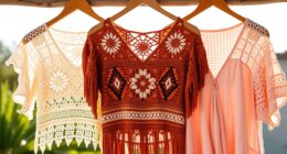 chic boho crochet tops