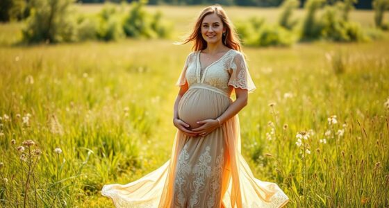 chic boho maternity dresses
