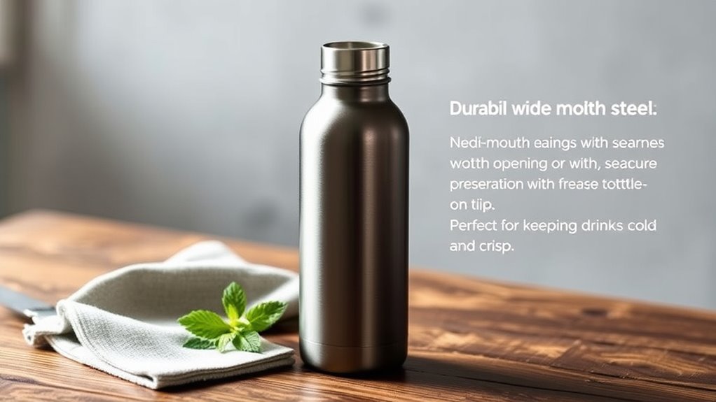 choose durable insulated bottles