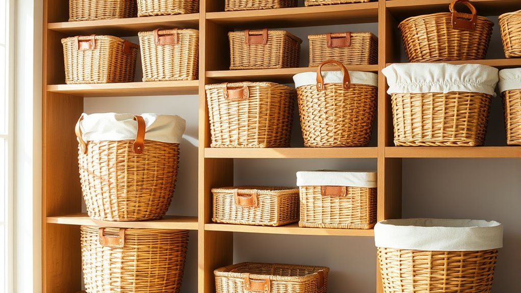 consideration for wicker baskets