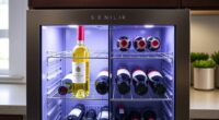 dual zone countertop wine coolers