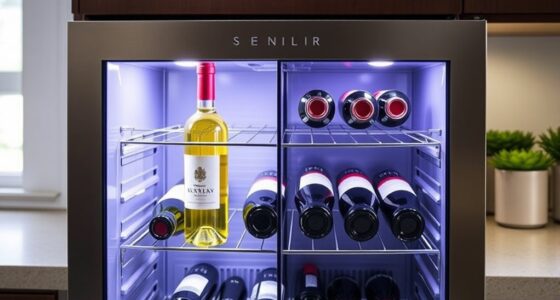 dual zone countertop wine coolers