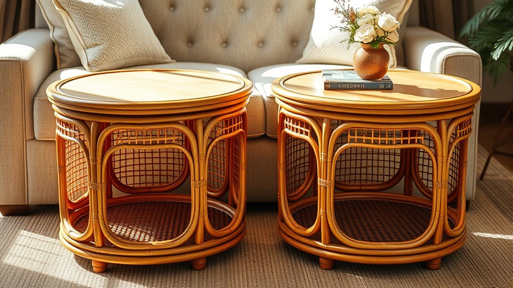 10 Best Rattan Side Tables That Combine Style and Functionality 22 durability size maintenance