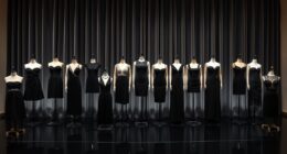 elegant black dress selections