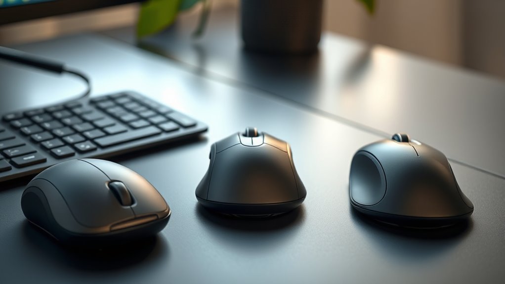 ergonomic mouse selection factors