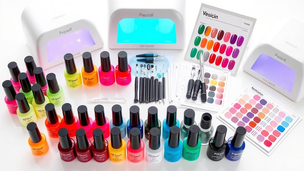 essential gel kit features