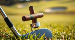 golf cigar holder clips