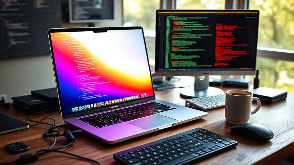 key development laptop features