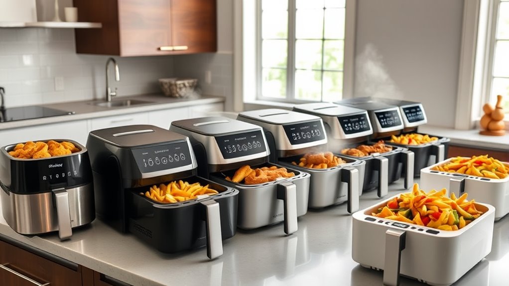 large capacity family air fryers