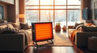 large room heating options