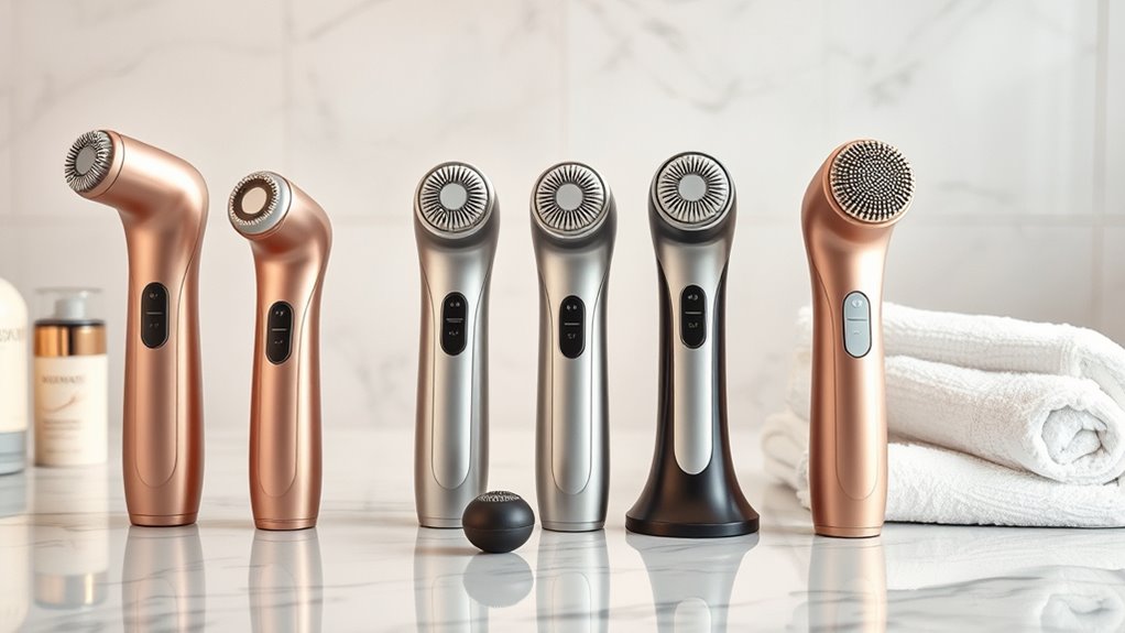 luxurious skin cleansing devices