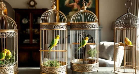 luxury bird cages selection