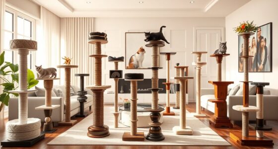 luxury cat scratching posts