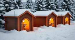 luxury heated pet houses