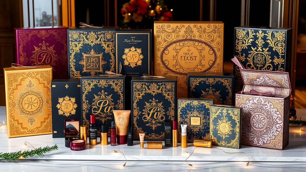 luxury holiday beauty countdown