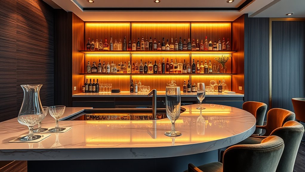 luxury home bar ideas
